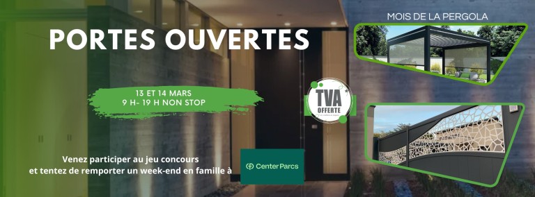Portes ouvertes le 13 et 14 Mars !